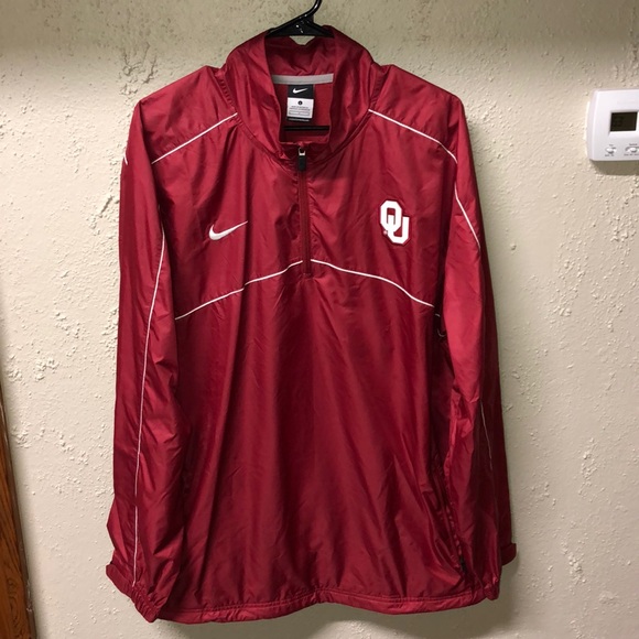 Nike Other - Oklahoma Sooners Nike Quarter Zip Pullover